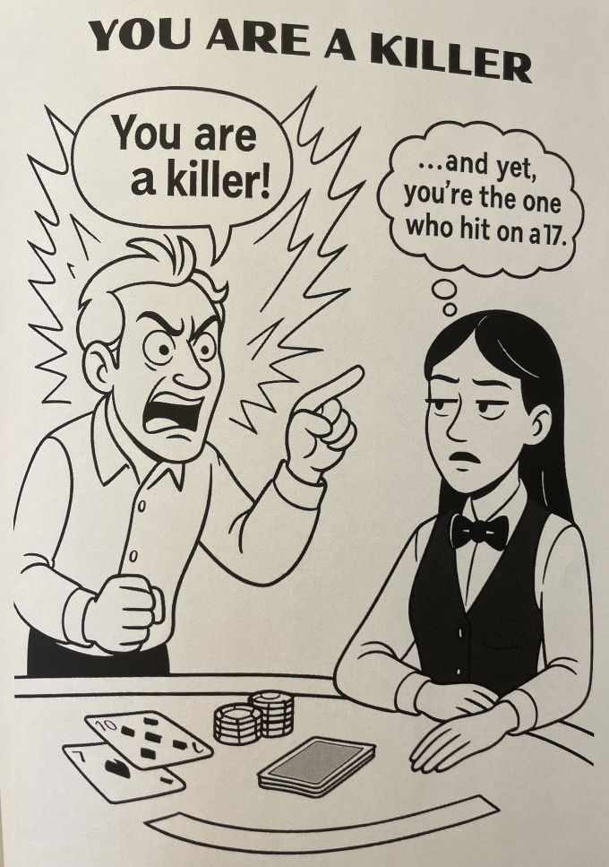 ① You are a killer!（お前が俺を殺した！）